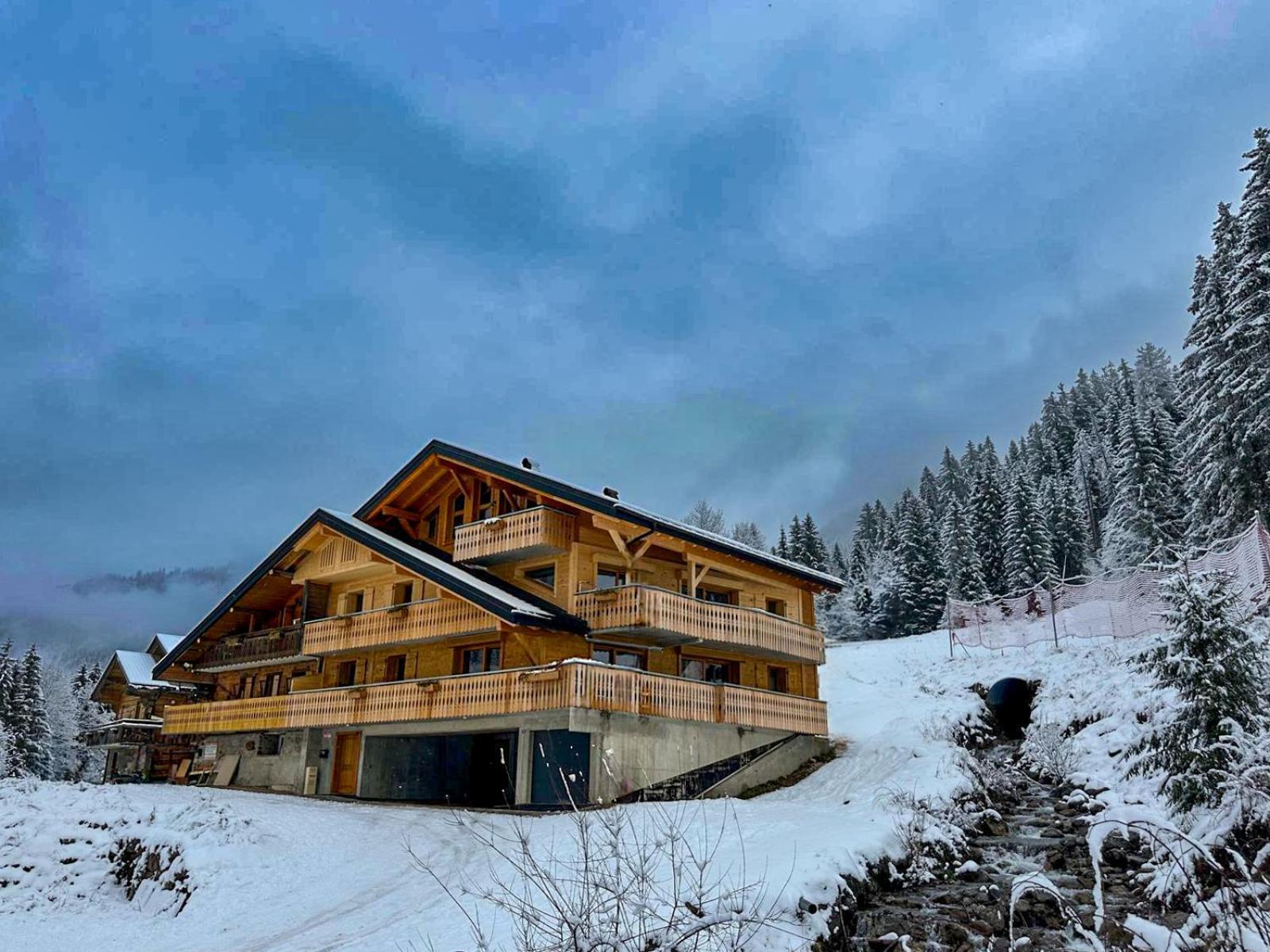 L'Etoile Du Linga Apartment Chatel Bagian luar foto